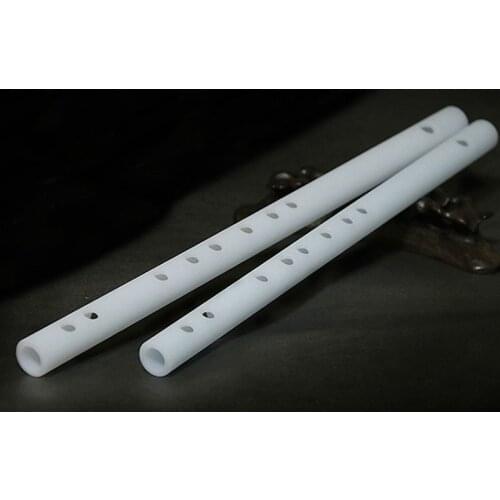 Non-membrane Jade flute professional musical instrument ancient Japanese Korean style short flute piccolo 1pc