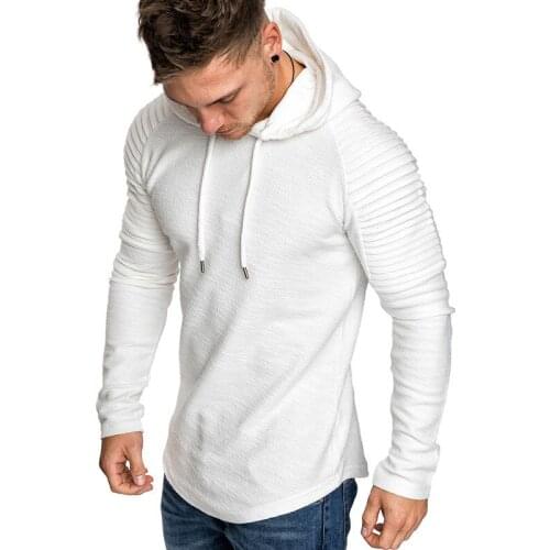 2020 New Autumn Winter Mens Pullover Long Sleeve Tops Fashion Solid O-Neck Hoodie Male Casual Hip Hop Sweatshirt Plus Size 3XL