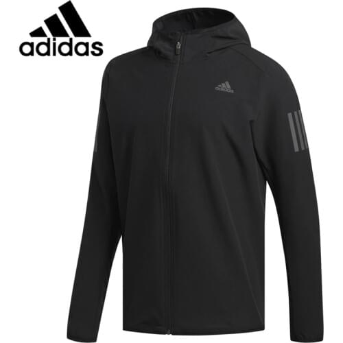 Original New Arrival Adidas RESPONSE JACKET Mens Running Jacket Hooded Sportswear