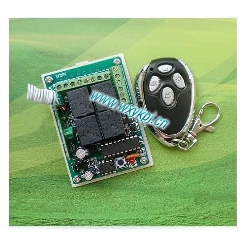 NEW # 433MHZ 315 MHz DC12V 4CH RF Wireless Remote Control Switch Controllers & Rceiver Modules4Relays