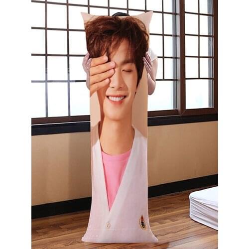 NU'EST Dakimakura Hugging Body Pillow Case DIY Custom Throw Cushion Pillow Cover 7 Sizes