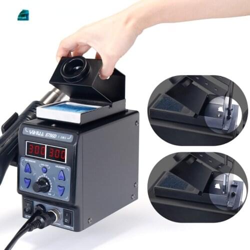 YIHUA 8786D-I Soldering iron Hot Air Soldering Station DIY Digital Rework Station Phone Repair BGA Hot Gun Soldering Station