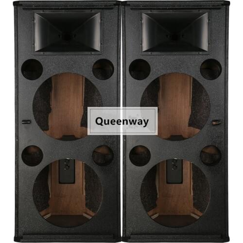 QE-022 Double 15 inch speaker empty box professional stage audio KTV full range performance speaker project wedding SRX725