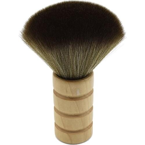 Neck Face Duster Brushes Soft Nylon Hair Cleaning Hairbrush Salon Hairdressing Styling Makeup Cleaner Tools