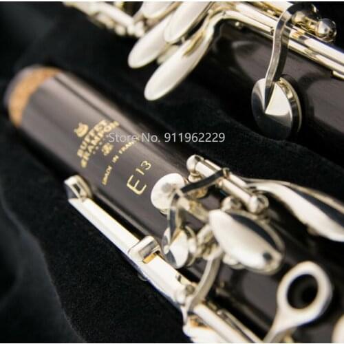 Buffet Crampon E13 Clarinet in A | BC1202-2-0 | Brand New Wood 17 Keys B Flat Musical Instrument