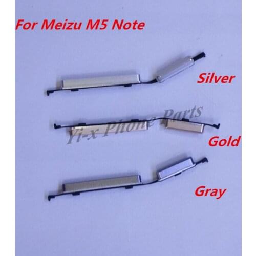Power Volume Side Buttons Replacement Parts For MEIZU M5 Note 5.5 Inch