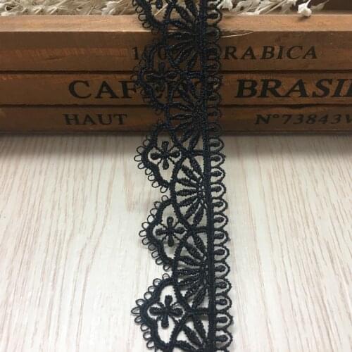 13Yards 2.8cm water soluble lace DIY household clothing necklace art dress skirt curtain tablecloth sofa decoration accessories
