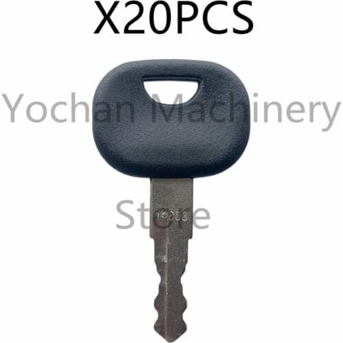 20pc 14603 Ignition Keys For Bomag Hamm Roller Compaction Equipment