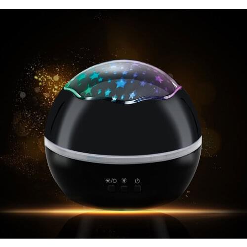 4 Color Star Projection Moon Night Light Projection Lamp Bedroom Decoration Gift for Kids Night Light LED Light Novelty Lighting