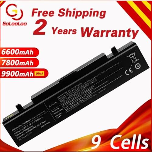 Laptop Battery for SAMSUNG R580 R428 R522 R528 R530 R560 R520 R420 R425 R525 AA-PB9NC6B AA-PB9NC6W AA-PB9NS6B NP300E5C 9cells