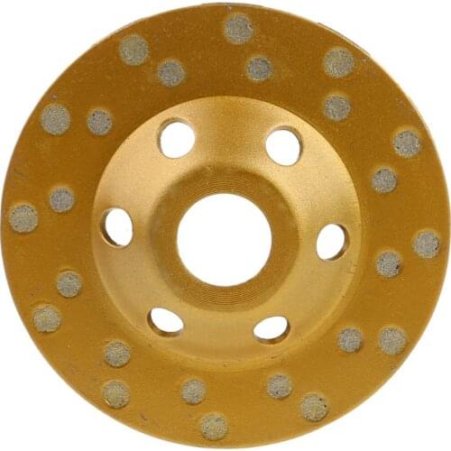 High quality 4\" Diamond Segment Grinding Wheel Grinder Cup Concrete Stone Cut Grinding Disc