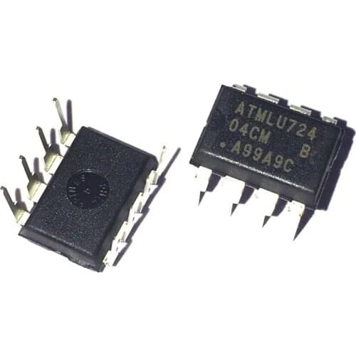 AT24C04C-PUM brand new imported original ATMEL EEPROM memory IC chip DIP8 screen printing 04CM