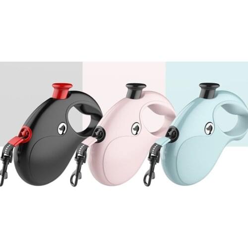 Retractable Pet Dog Leash Automatic Roulette Leash Reflective Traction Rope Walking Leash Lead Belt For Small Large Dogs