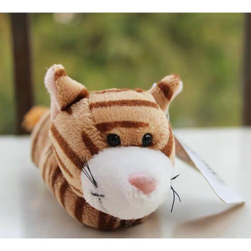 Home love animals Yellow striped cat Sticker Fridge Magnet For Kids Message Holder Home Decor