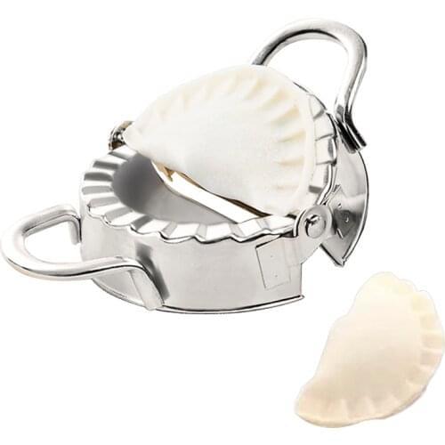 304 Stainless Steel Dumpling Maker Wraper Dough Cutter Pie Ravioli Dumpling Mould Kitchen Pastry Tools Accessories mx3051127
