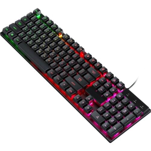 PC Gamer 104 Key Tea Green Black Red Switch Ergonomic Linear Alternate Action Sh