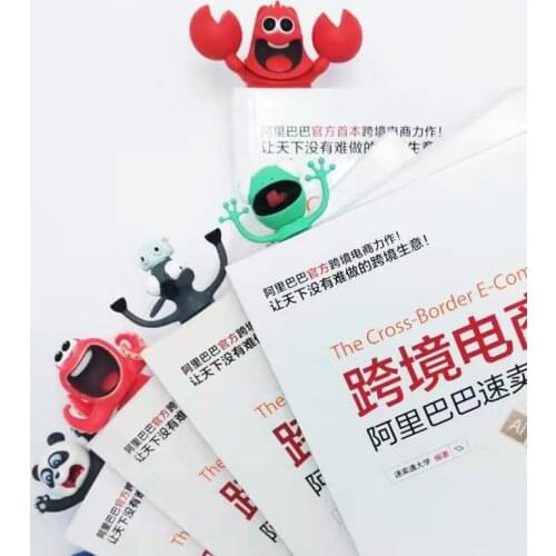 Creative 3D Animal Bookmark Box-Packing Cute Cartoon Book Mark for Kids Learning Gift