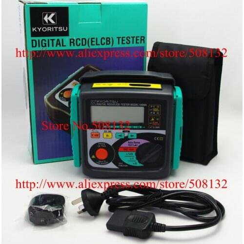 KYORITSU 5406A Digital RCD (ELCB) Tester 10/20/30/200/300/500mA Replace Kyoritsu 5402D