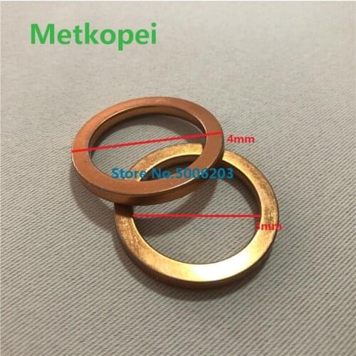 Motorcycle metal exhaust pipe header gasket for Suzuki 1986-1988 GSX-R1100 2003-2014 DR-Z125 DR-Z125L 1982-1983 GN125 commuter