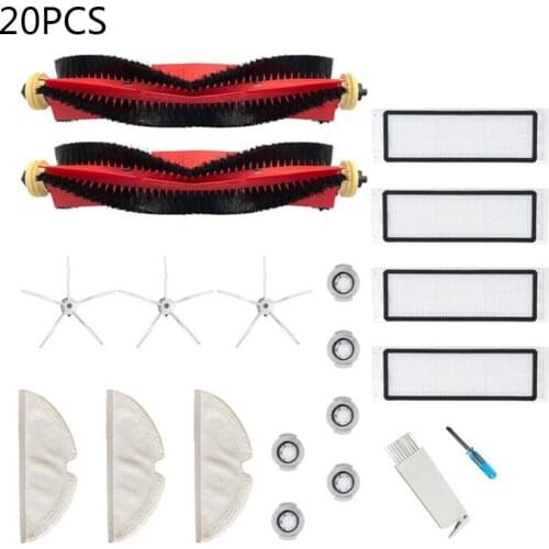 Vacuum Filter Kits For Xiaomi Roborock S6 S60 S65 S5 MAX T6 Attachments Cleaning Replacement