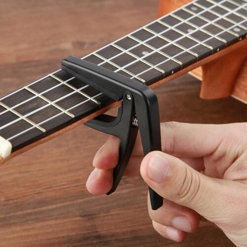 Plastic Guitar Capo for 6 String Acoustic Classical Bass Electric Guitar Ukulele Quick Change Tuning Clamp Guitar Accessories