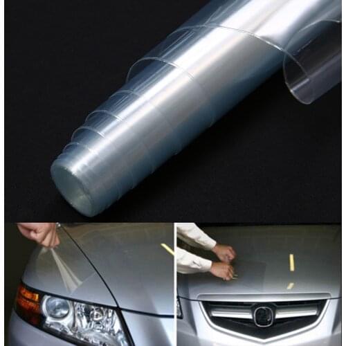 30 x 120cm Transparent Car Styling Headlight Sticker Brake Tail Light Tint Vinyl Wrap Film Sheet Cover Sticker Protection
