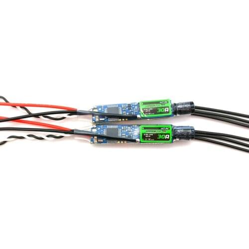 Htirc Dragonfly BLHeli 30A RC Brushless ESC 2-4S / 2-6S Lipo Long strip Electric Speed Controller for Brushless water pump