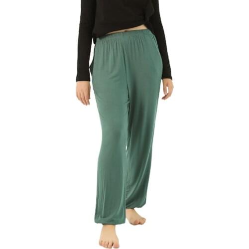 Fdfklak 3XL-7XL Oversized Lounge Sleep Bottoms Home Wear Plus Size Pajama Pants 2021 Autumn New Soft Casual Trousers