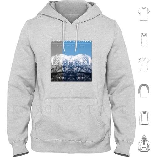 Boston Manor Hoodie Long Sleeve Boston Manor Pop Punk Pure Noise Alternative Music Bands Mountains Punk