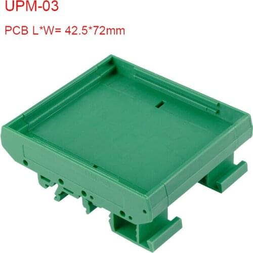 UPM-03 PCB carrier PCB bracket PCB rail mount DIN Rail Mounting Support Adapters plastic Feet for