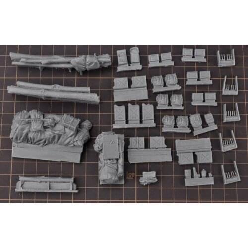 1/35 Modified Parts Resin Supplies For WWII US Army Fury M4 M26 M10 M36 Tank 1 Set Accessory