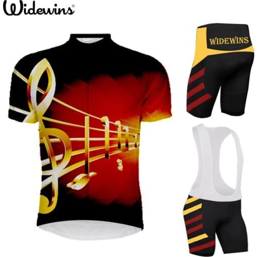 2019 Music cycling jersey women Mens style short sleeves cycling clothing sportswear outdoor mtb ropa ciclismo bike 7206