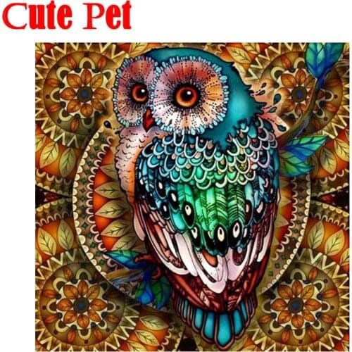 Owl 5D diamond painting diamond art kit DIY full diamond embroidery home wall decorative art diamond Wall Pictures Cross Stitch