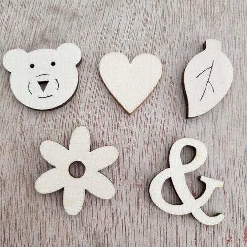 Wooden Capital Letter Wood Lower Case Letters Wooden Numbers for Arts Crafts DIY Decoration Displays Self-sticking