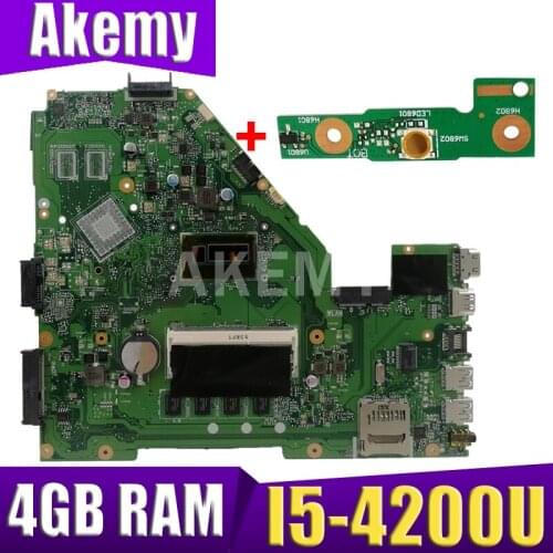 I5-4200 X550LA Motherboard CPU 4GB de RAM For ASUS A550L X550LD R510L X550LC X550L X550LA X550 laptop Motherboard Mainboard
