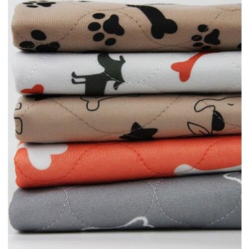 Reusable Mattress Pad Diaphragm Three-layer Waterproof Mat For Pet Dogs Water Absorbing Mat For Cats Urine