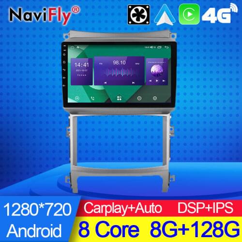 NaviFly 7862C 8Cores 6G 128G 1280*720 Carplay Android 10 All In One Car Intelligent System For Hyundai Veracruz ix55 2006 - 2015