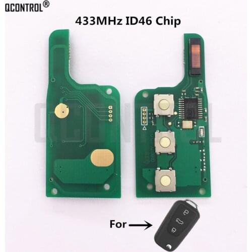 QCONTROL Car Remote Control Key Electronic Circuit Board for for Roewe 350 433MHz ID46 Chip