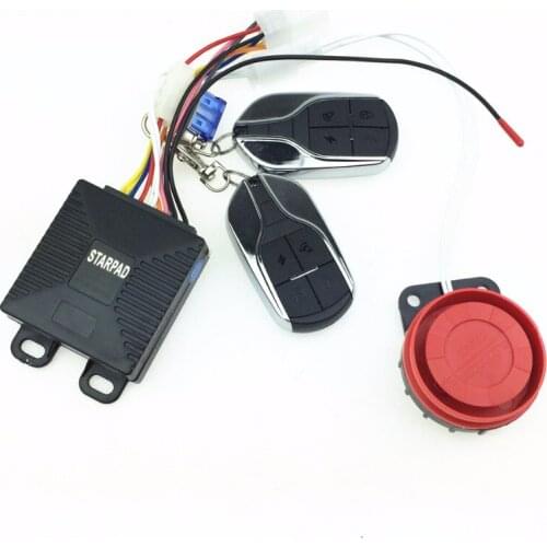 STARPAD Motorcycle Modification Accessories Anti-theft Scooters Dual Remote Control Anti-theft Parts high quality