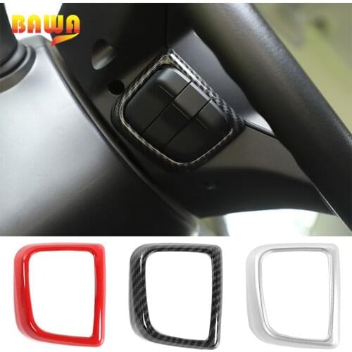 BAWA Interior Mouldings for Suzuki Jimny 2019+ Car Phone Button Cover Stickers Accessories for Suzuki Jimny 2020