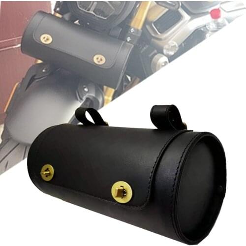 High quality Motorcycle Saddle Bags PU Leather otorbike Side Tool Tail Bag Luggage For Yamaha MT10 TRACER 900GT 700GT MT07 MT09