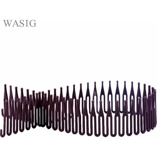 WHOLESALE--12 PCS-PVC Short Wing Comb Wig Clip Snap for Wig/Hair Weft/Hair Extension/Lace Glueless Wig--Can Be Cut Into Pieces