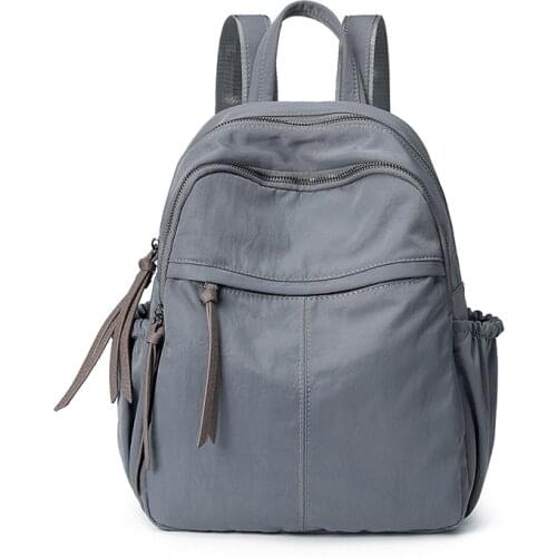 Womens backpack Genuine Leather shoulder bag large capacity backpacks Fashion school bag for teenage girl travel backpack C1276