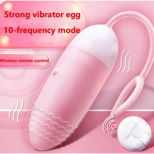 Female Vibrator Wireless Remote Control Vibrators Egg G-spot Massage Clitoris Stimulator Sex Toys Vaginal Balls Masturbation Egg
