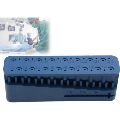 1 Pc Teeth Whitening Endo Block Files Measuring Tools Accessory Endodontic Ruler Endodontic Ruler Test Board