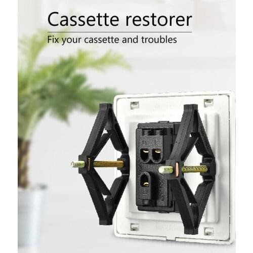 10pcs Switch Cassette Repairer Replacement Support Rod Wall Mounted Switch Cassette Repair Tool Electrician Equipment