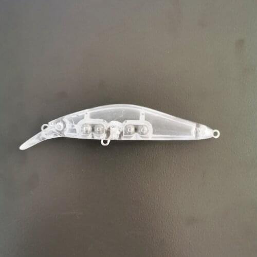 95mm/11g Sinking Minnow Blank Unpainted Bait DIY Minnow Wobbler Unpainted Lure Freshwater Fishing Blank Hard Lures Isca Pesca