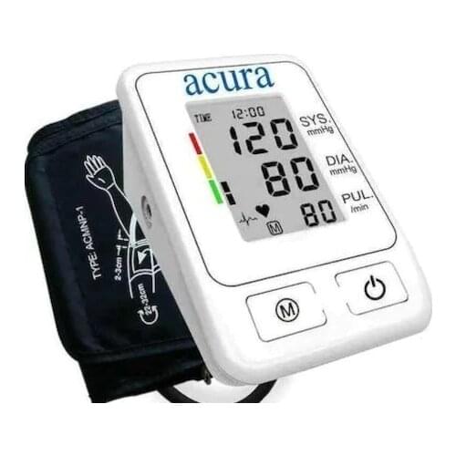Acura AC-9080K Arm Meter English Talking Blood Pressure Monitor Device