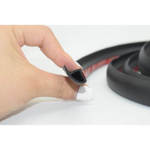 Car Sticke Rubber Seals Car door Seal Strips Interior Accessories Noise Reduction Anti-wear For audi RS3RS4RS5RS6RS7