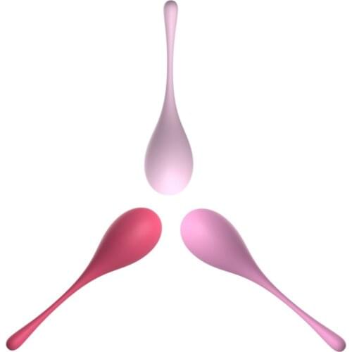 Safe New Silicone Smart Ball Kegel Ball Ben Wa Ball Vagina Tighten Exercise Machine Vaginal Geisha Ball Sex Toys For Women